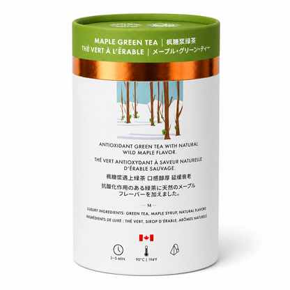 Maple Luxury Green Tea | Canadian | 24ct Canister