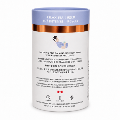 Relax Luxury Herbal tea | Canadian |  24ct