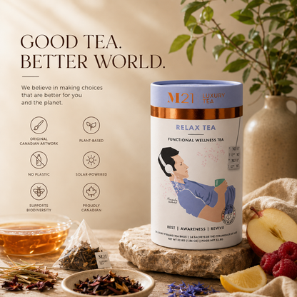 Relax Luxury Herbal tea | Canadian |  24ct