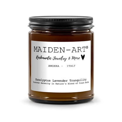 Meditation Candle - Eucalyptus Lavender Tranquility