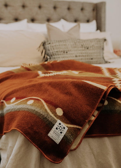 Achuar Blanket - Autumn vibes...What a gorgeous blanket for all year