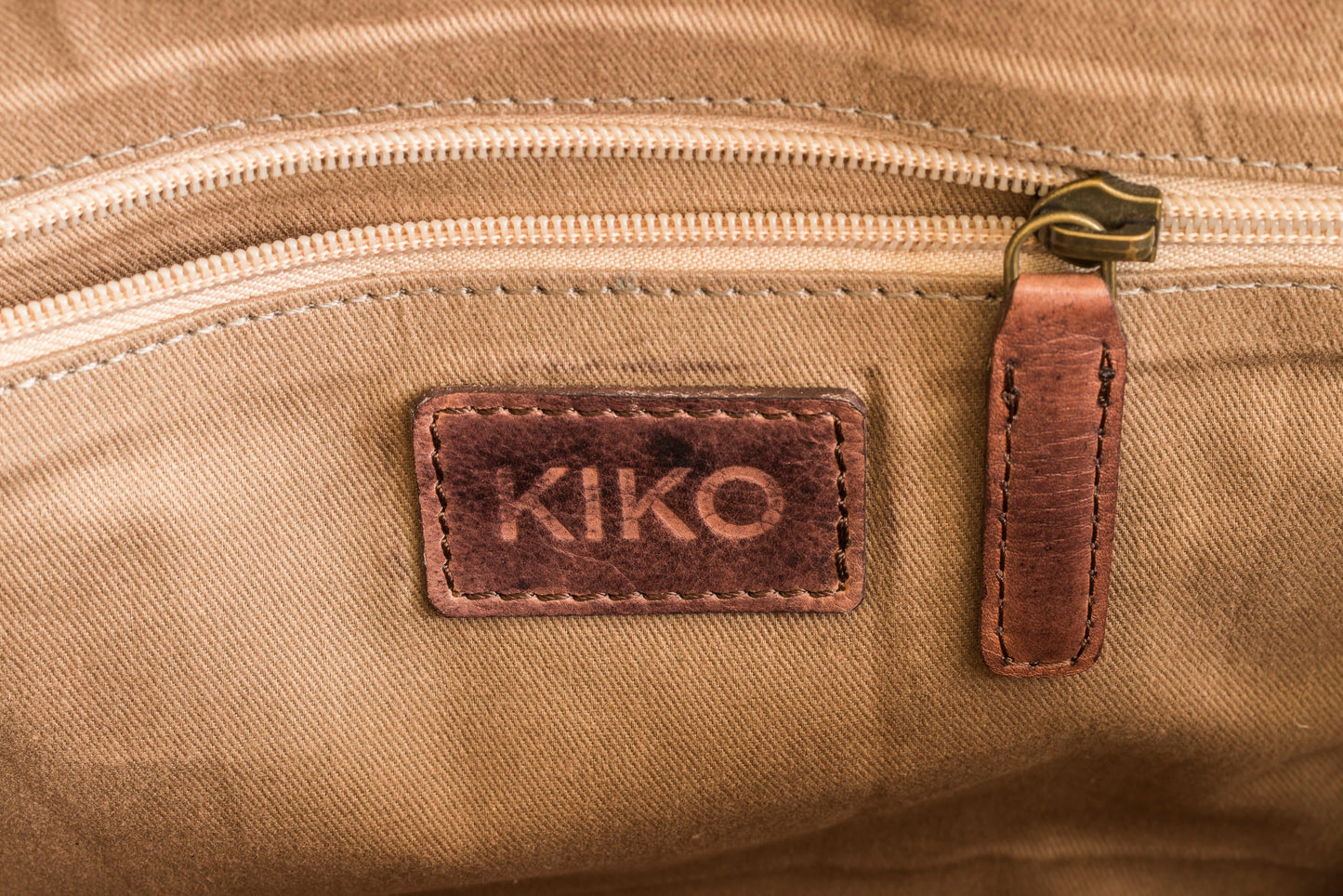 Slick Leather Brief Bag - Laptop transportation with casual style
