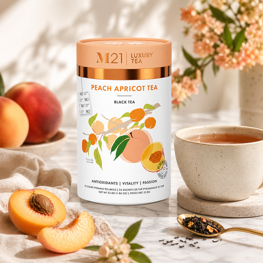 Peach Apricot Luxury Black Tea | Canadian | 24ct